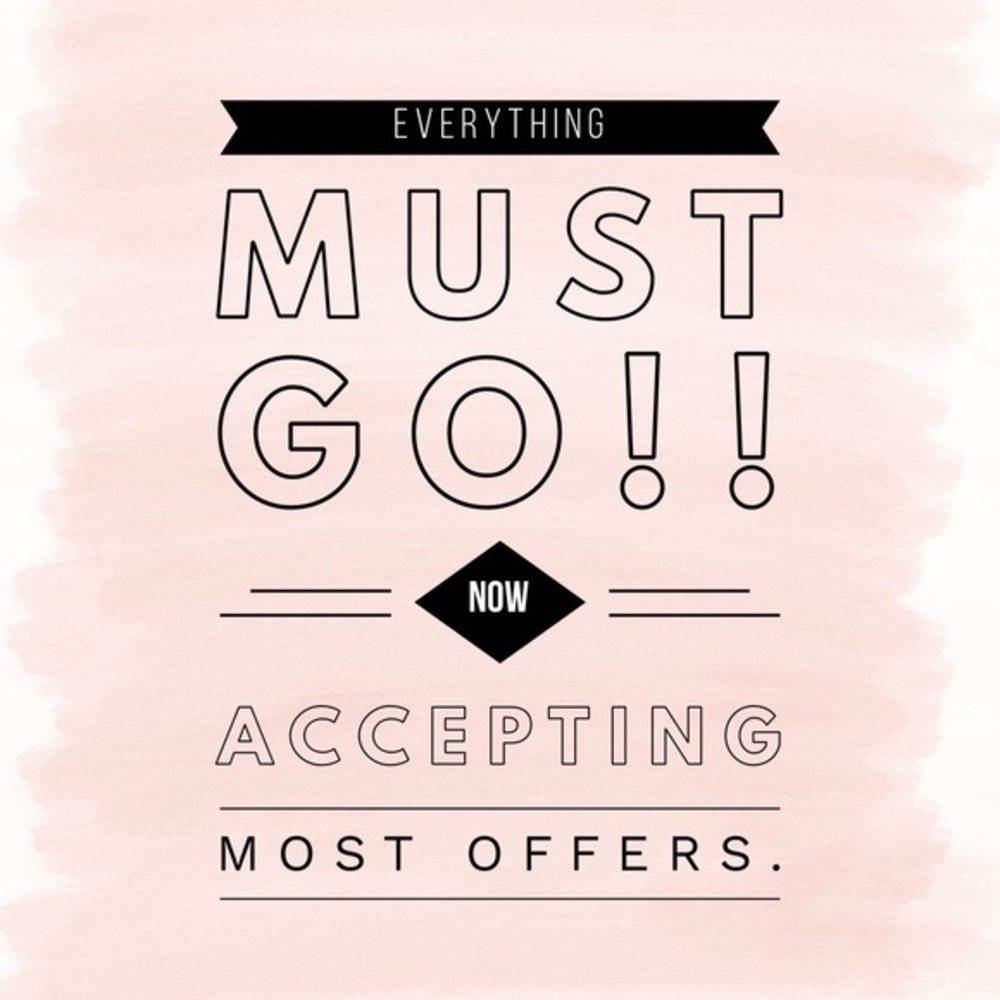 ♡ ♡ BUNDLE & SAVE ♡ ♡ EVERYTHING MUST GO SALE!